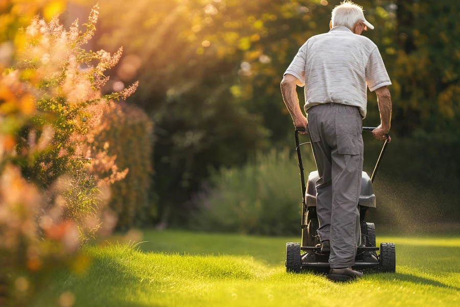 lawn mower machine