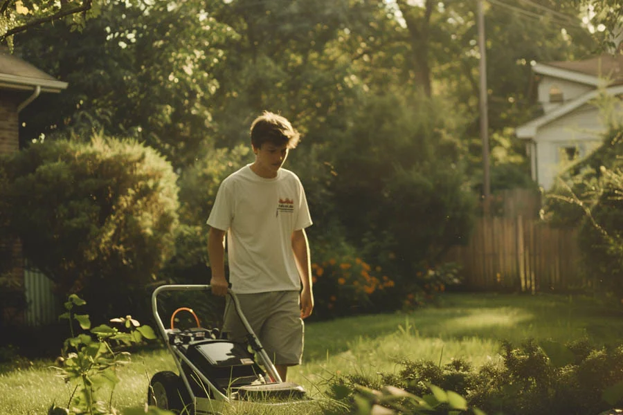 rechargeable lawn mowers