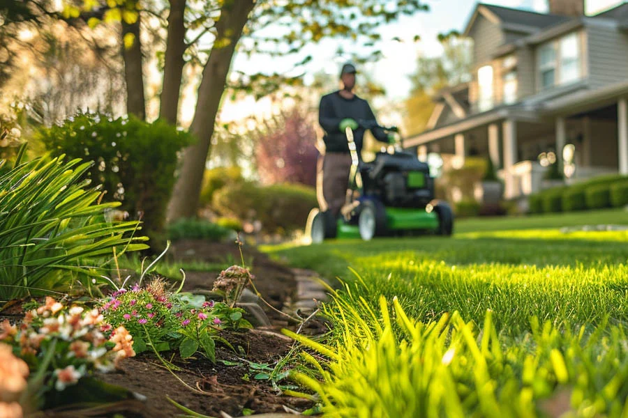 lawn mower machine