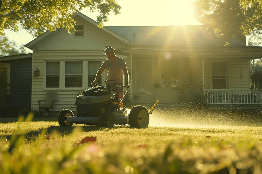 rechargeable lawn mowers