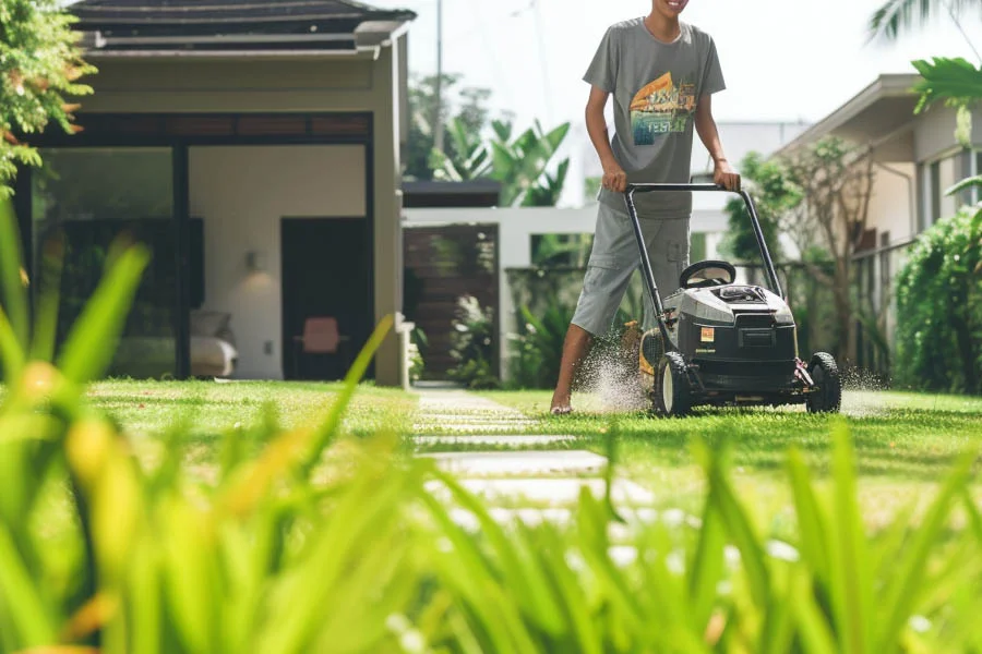 best electric mower for small yard